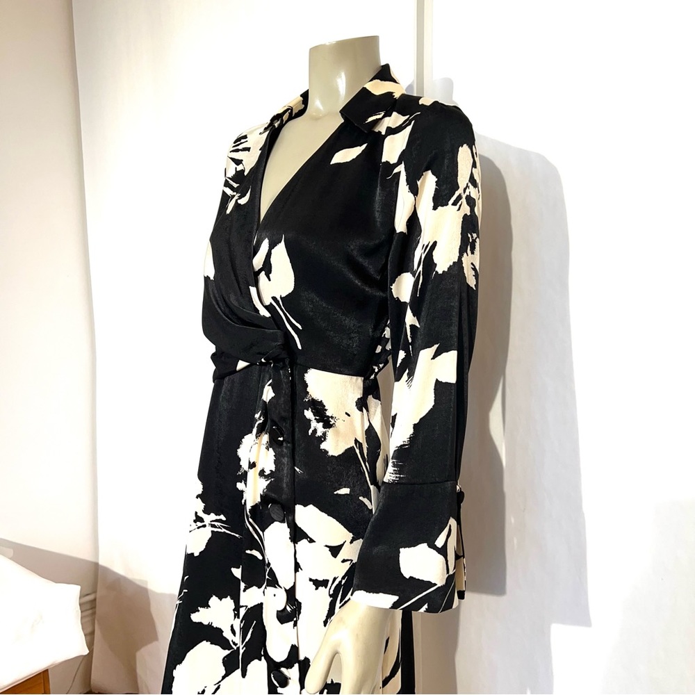 NEW ZARA WRAP DRESS - Picture 7 of 15